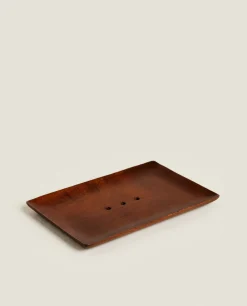 Flat Wood Soap Dish
