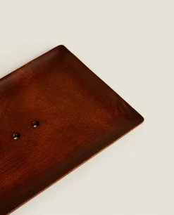 Flat Wood Soap Dish