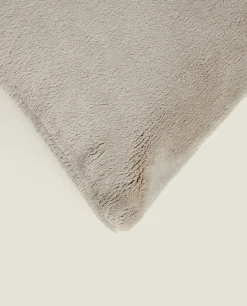 Fleece Throw Pillow Cover