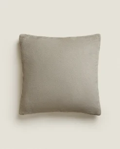Fleece Throw Pillow Cover