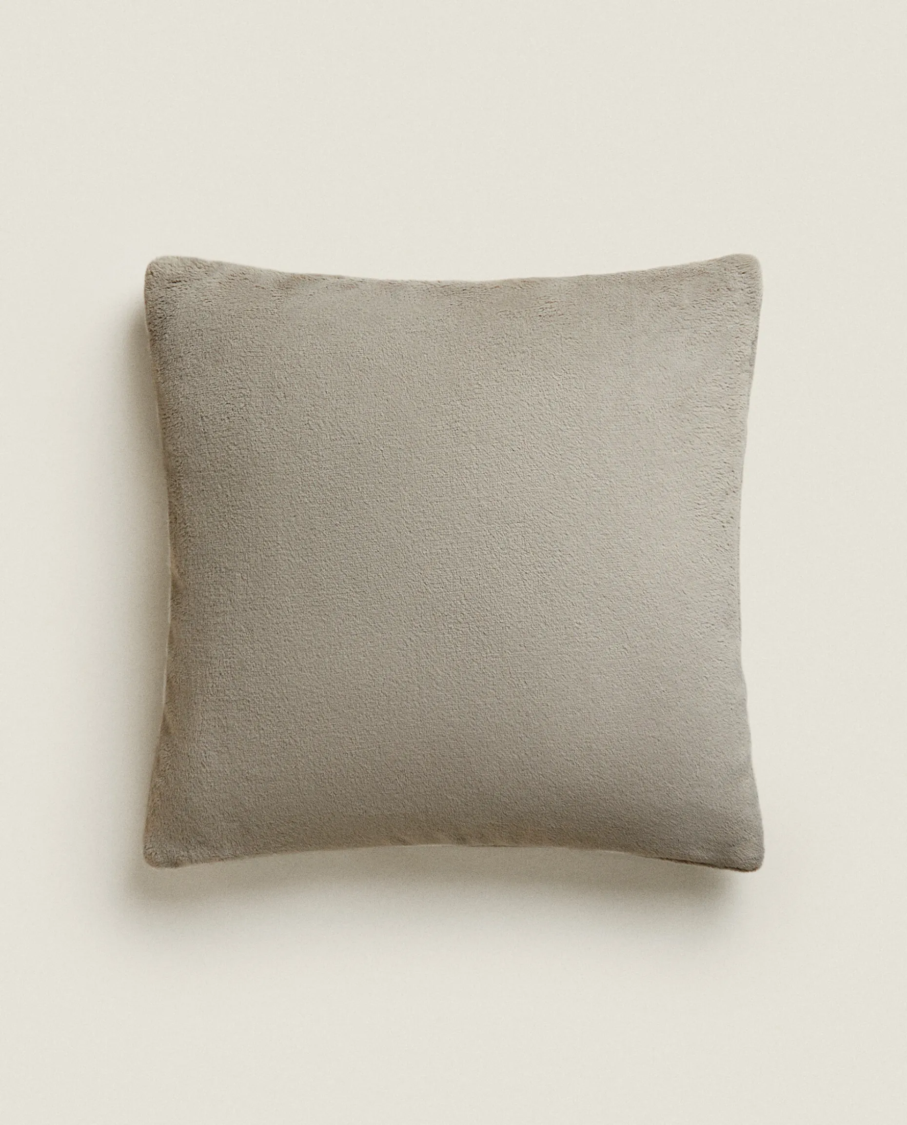 Fleece Throw Pillow Cover