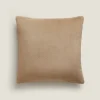 Fleece Throw Pillow Cover