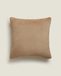Fleece Throw Pillow Cover