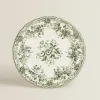Floral Earthenware Dinner Plate