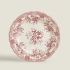 Floral Earthenware Dinner Plate