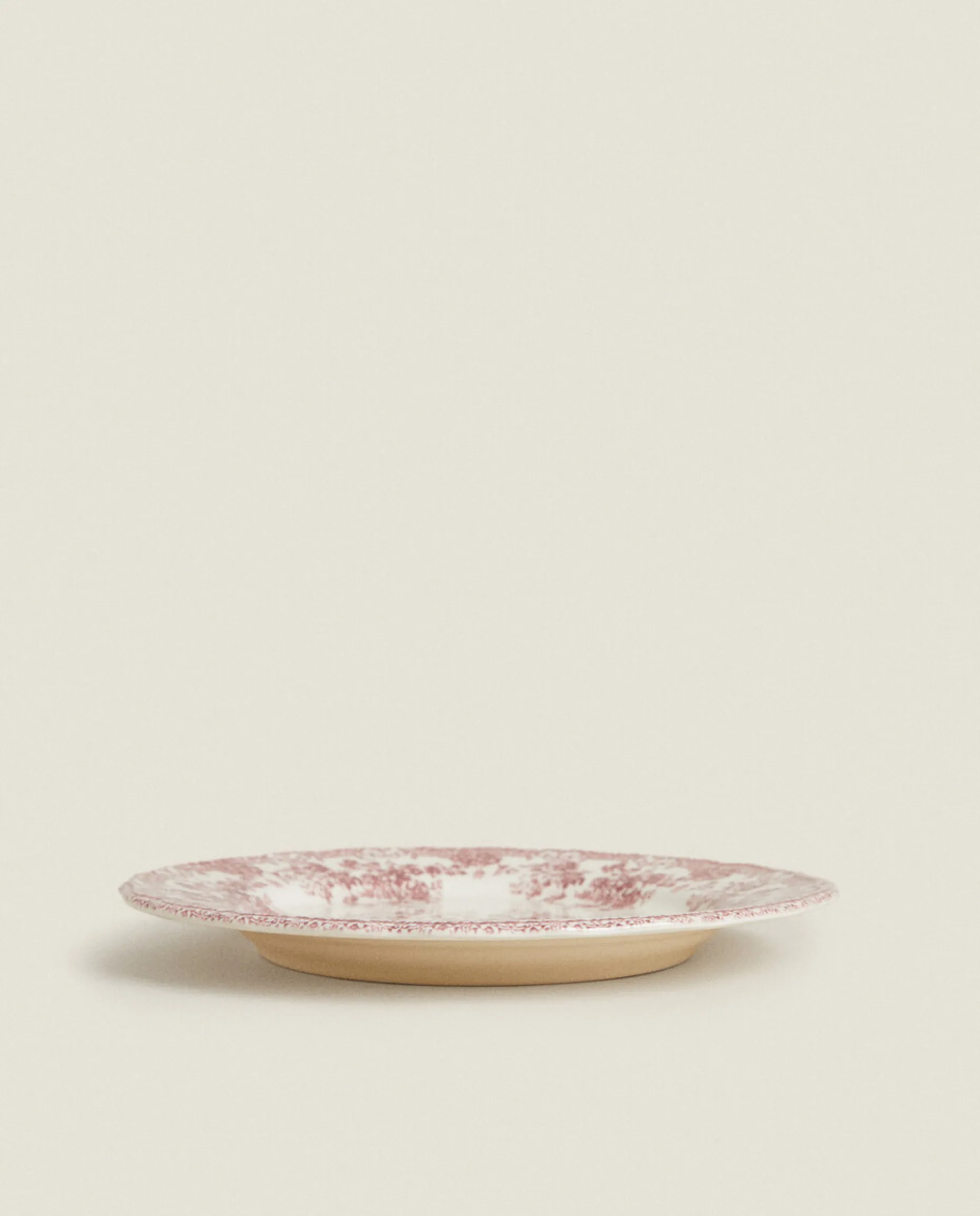 Floral Earthenware Dinner Plate