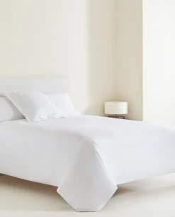 Floral Embroidery Duvet Cover