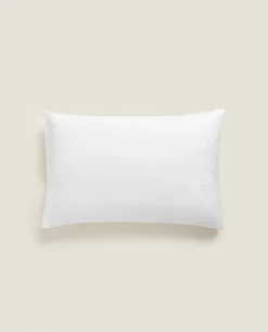 Floral Embroidery Pillowcase