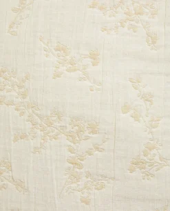 Floral Jacquard Throw Pillow Cover