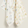 Floral Print Cotton Kitchen Towel (Pack Of 2)