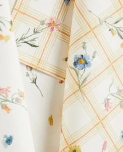 Floral Print Cotton Kitchen Towel (Pack Of 2)