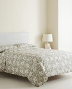 Floral Print Duvet Cover