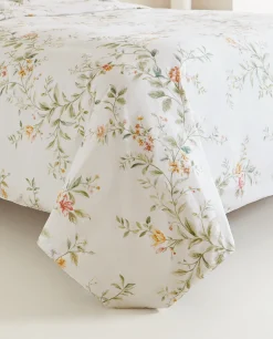 Floral Print Duvet Cover