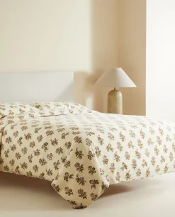 Floral Print Duvet Cover