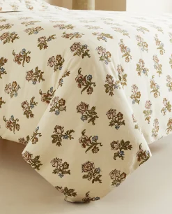 Floral Print Duvet Cover