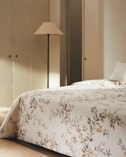 Floral Print Duvet Cover