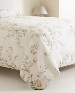 Floral Print Duvet Cover
