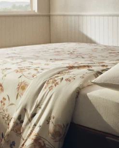 Floral Print Duvet Cover