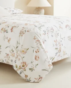 Floral Print Duvet Cover