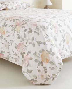 Floral Print Duvet Cover