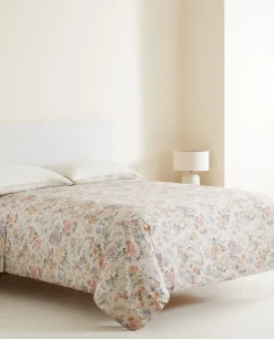 Floral Print Duvet Cover