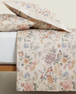 Floral Print Duvet Cover