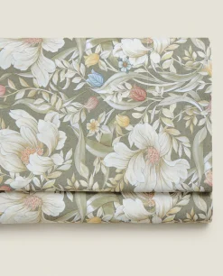 Floral Print Flat Sheet