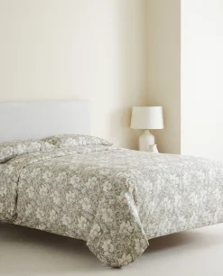 Floral Print Flat Sheet