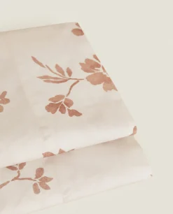 Floral Print Flat Sheet