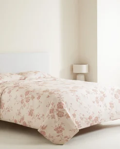 Floral Print Flat Sheet
