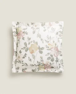 Floral Print Pillowcase