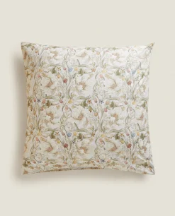 Floral Print Pillowcase