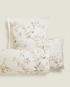 Floral Print Pillowcase