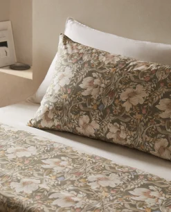 Floral Print Pillowcase