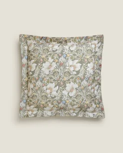 Floral Print Pillowcase