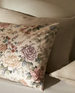 Floral Print Pillowcase