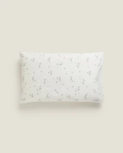 Floral Print Pillowcase