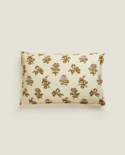 Floral Print Pillowcase