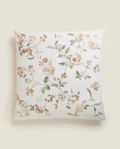 Floral Print Pillowcase