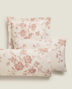 Floral Print Pillowcase
