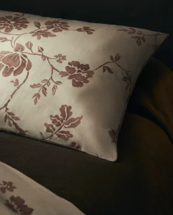 Floral Print Pillowcase