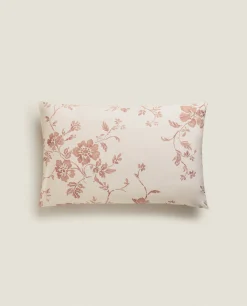 Floral Print Pillowcase