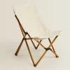 Folding Aluminum And Canvas Chair