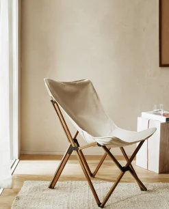 Folding Aluminum And Canvas Chair