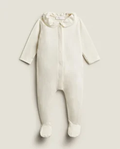 Footed Pajamas With Collar
