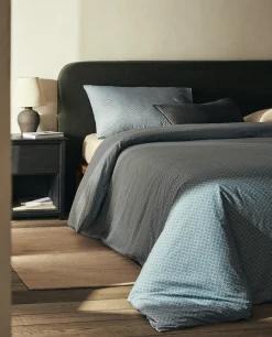 Geometric Print Duvet Cover
