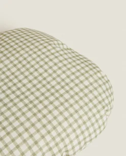 Gingham Pet Cushion