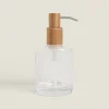 Glass And Wood Dispenser