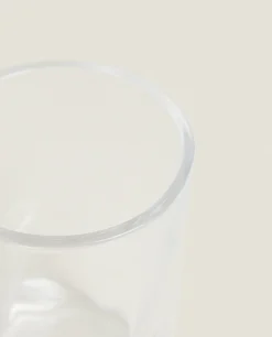 Glass And Wood Tumbler