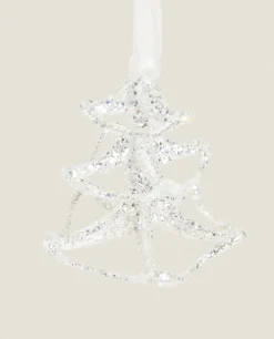 Glass Christmas Tree Decoration